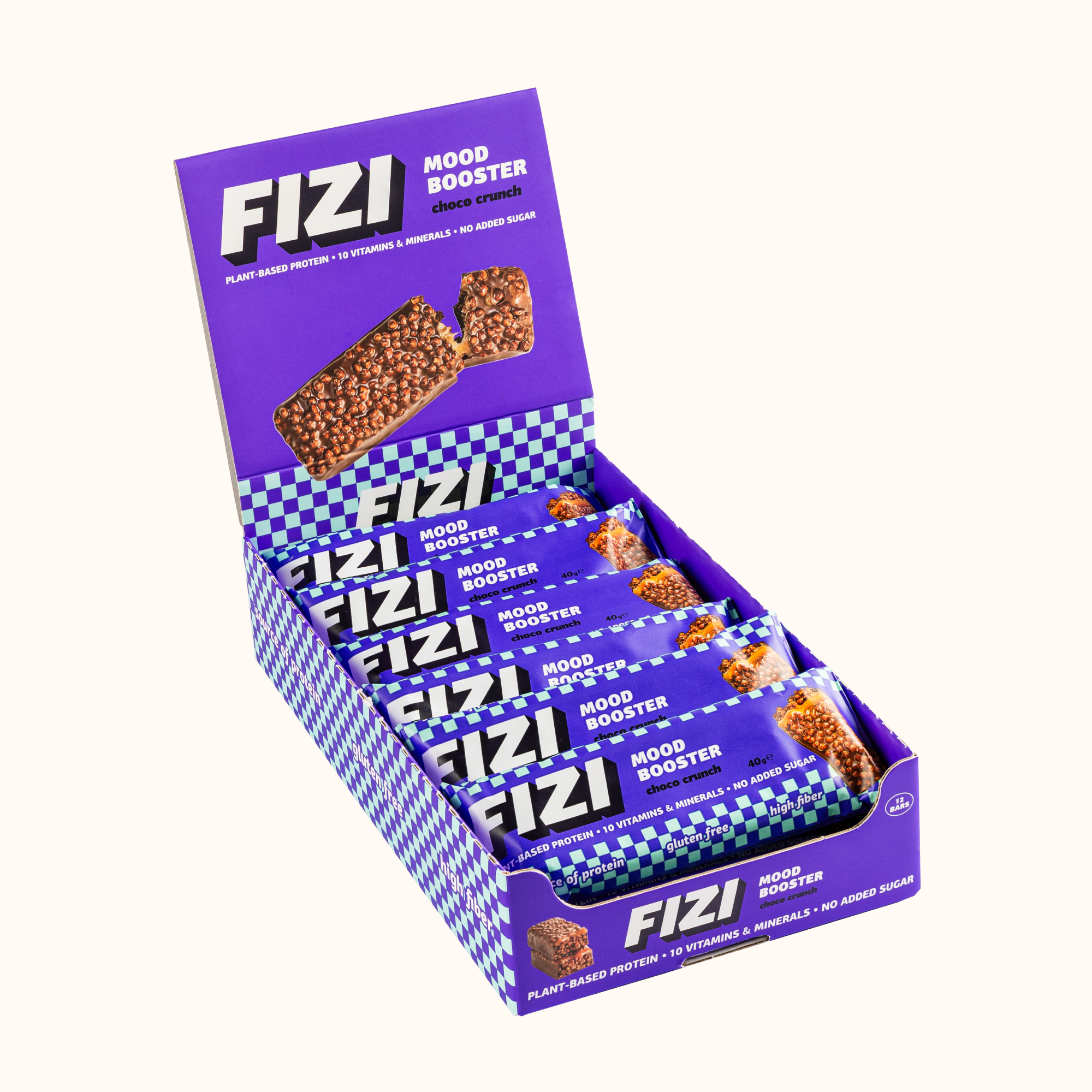チャウヌトレカセット★チキン★nu:trip★K-SWISS★fationリコラ Набір батончиків FIZI Choco Crunch 12 шт купити в Україні